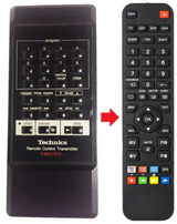 SL-P320 TECHNICS afstandsbediening - productfoto