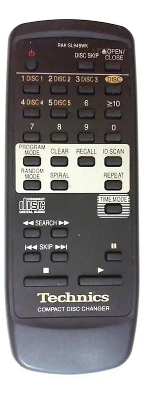 SL-PD8 TECHNICS afstandsbediening