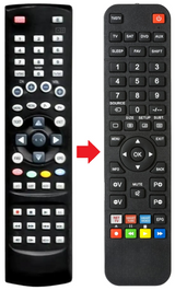 SL100HD COMAG afstandsbediening - productfoto
