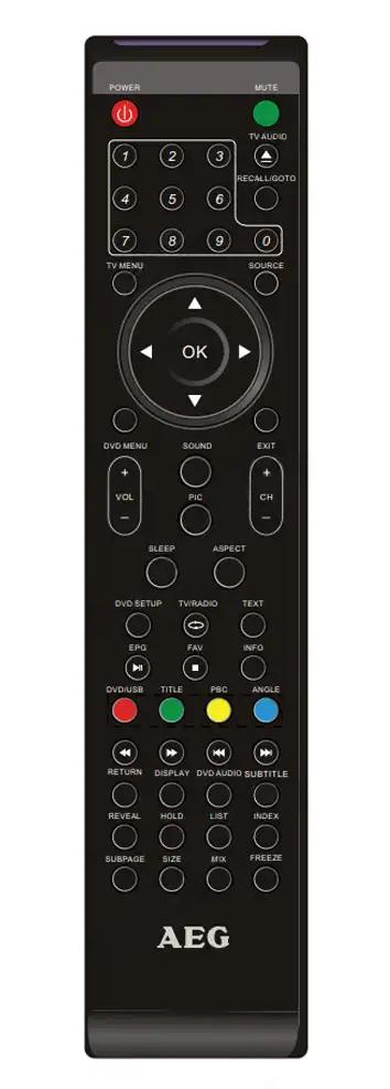 SLT1957DVD SENCOR afstandsbediening