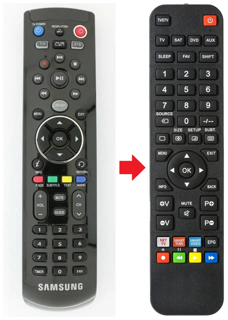 SMT-C7140 SAMSUNG afstandsbediening - productfoto
