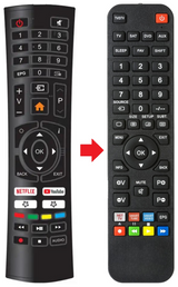 SMT32P28SLN83U SMART TECH afstandsbediening - productfoto