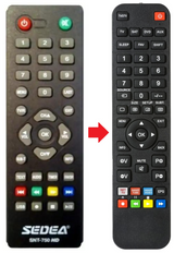 SNT750HD SEDEA afstandsbediening - productfoto