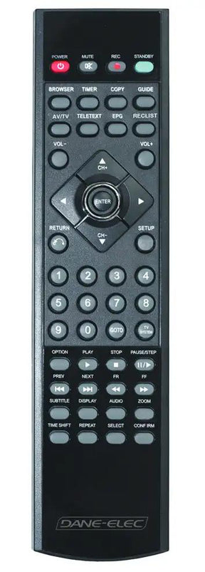 SO-WORLD-TV DANE ELEC afstandsbediening