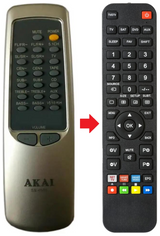 SS-4500 AKAI afstandsbediening - productfoto