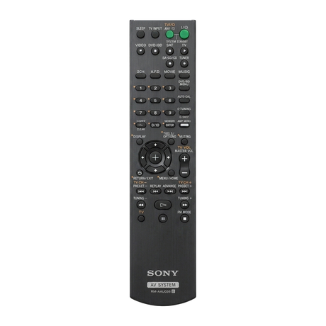 STR-KM7000 SONY afstandsbediening