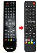 STV-C1 SAOR TV afstandsbediening - productfoto