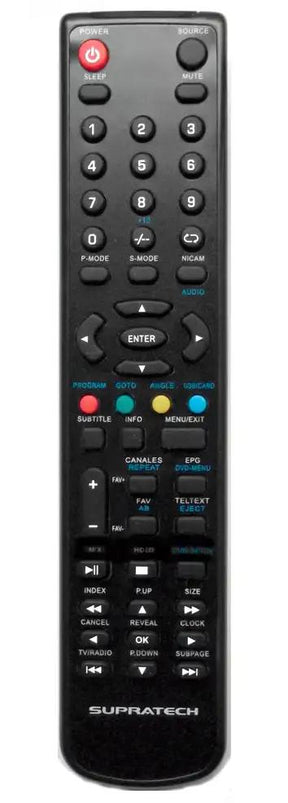 SUPRAVISION-HERCULES-S1901DVT SUPRATECH afstandsbediening