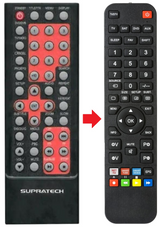 SUPRAVISION-JUNO-S901DVT SUPRATECH afstandsbediening - productfoto