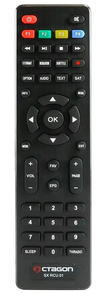 SX-RCU-01 OCTAGON afstandsbediening