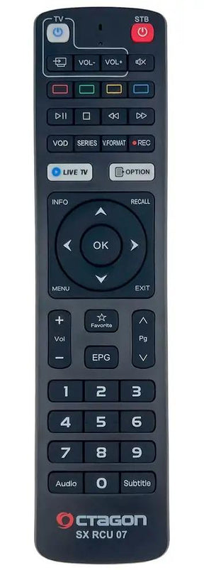 SX-RCU-07 OCTAGON afstandsbediening