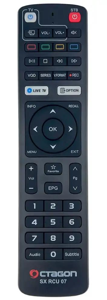 SX-RCU-07 OCTAGON afstandsbediening