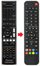 SX20S PIONEER afstandsbediening - productfoto