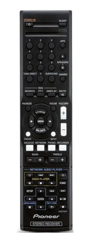 SX20S PIONEER afstandsbediening