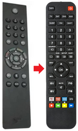 T-HD405VA TRIAX afstandsbediening - productfoto