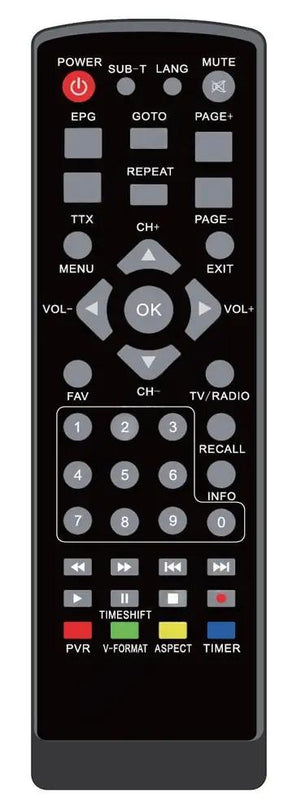 T3000 TVSTAR afstandsbediening