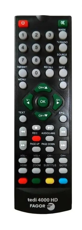 TEDI4000-HD FAGOR afstandsbediening