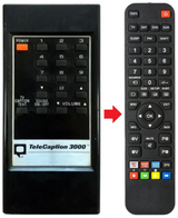 TELECAPTION-3000 TELECAPTION afstandsbediening - productfoto