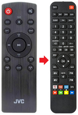 TH-WL707H JVC afstandsbediening - productfoto