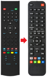 THD32 MYTV afstandsbediening - vergelijking