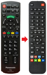 THL32C30-A PANASONIC afstandsbediening - productfoto