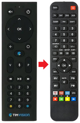 TIMVISION TELECOM afstandsbediening - productfoto