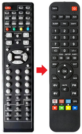 TL-X2262PVR SUNSTECH afstandsbediening - productfoto