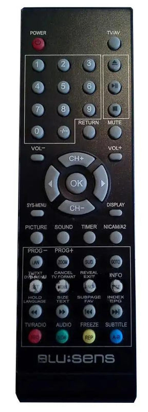 TL1572W-DDCU TELECO afstandsbediening