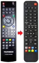 TLEDD-32FHDB TELEFUNKEN afstandsbediening - productfoto