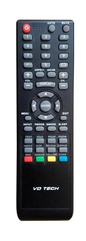 TQS02410 VD TECH afstandsbediening