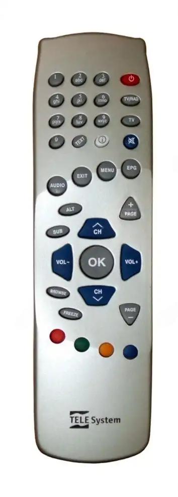 TS-3 TELESYSTEM afstandsbediening