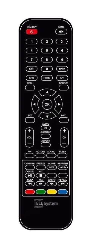 TS24LS08 TELESYSTEM afstandsbediening