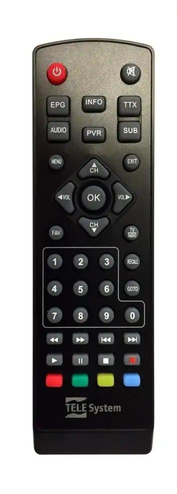 TS6515-HD TELESYSTEM afstandsbediening