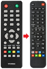TS6700-T2HD TELESYSTEM afstandsbediening - productfoto