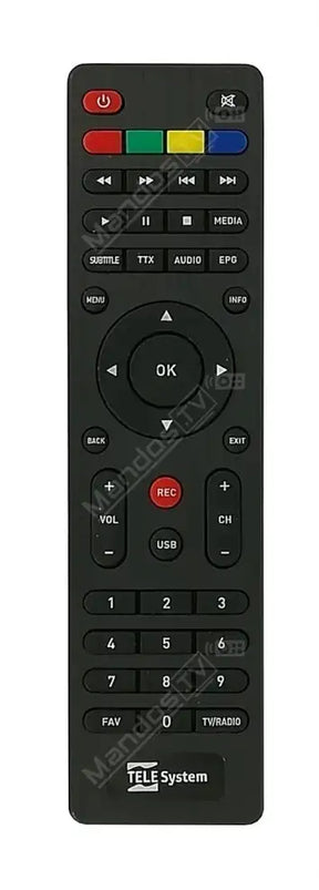 TS6808E-V-2 TELESYSTEM afstandsbediening