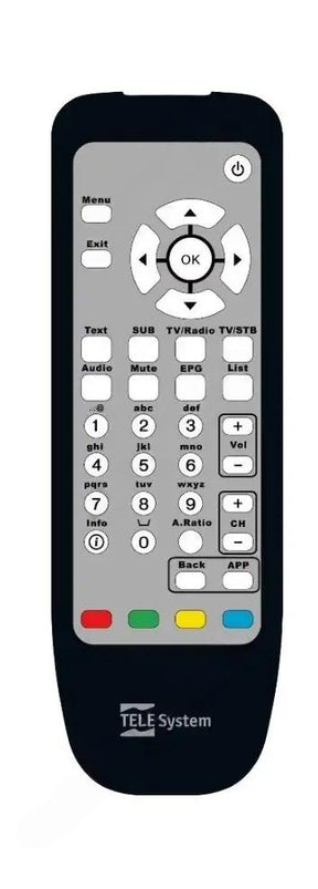 TS7000 TELESYSTEM afstandsbediening