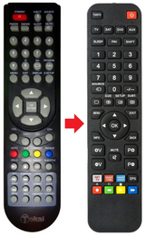 TTE-24C3104K TOKAI afstandsbediening - productfoto