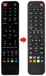 TV19DVDB2 ANTARION afstandsbediening - productfoto