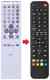 TV26RN2 AMIKO afstandsbediening - productfoto