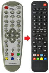 TV314 BOMAN afstandsbediening - productfoto