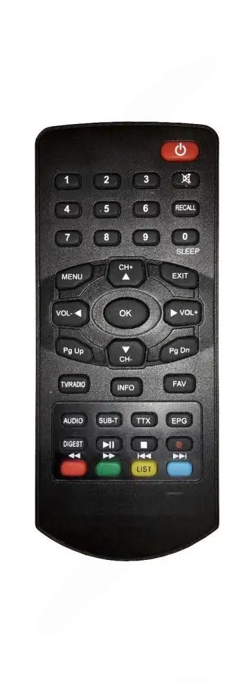 TVD-934TFT-USB-REC MAJESTIC afstandsbediening