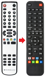 TVL2210-DT SHINELCO afstandsbediening - productfoto