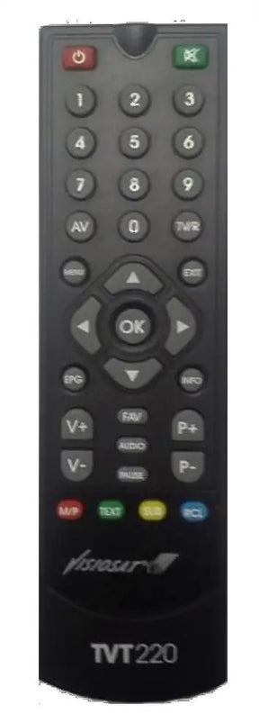TVT220SD VISIOSAT afstandsbediening