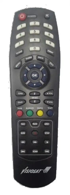 TVT250HD VISIOSAT afstandsbediening