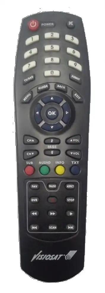 TVT250HD VISIOSAT afstandsbediening
