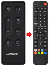 TV BOSE afstandsbediening - productfoto