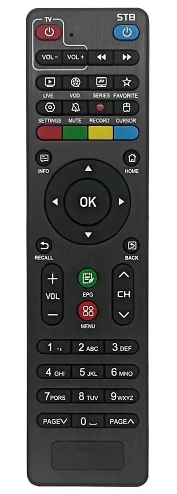TV TEKLIO afstandsbediening