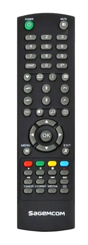 TWIN830THD SAGEMCOM afstandsbediening