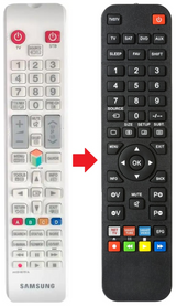 UE22F5410 SAMSUNG afstandsbediening - productfoto