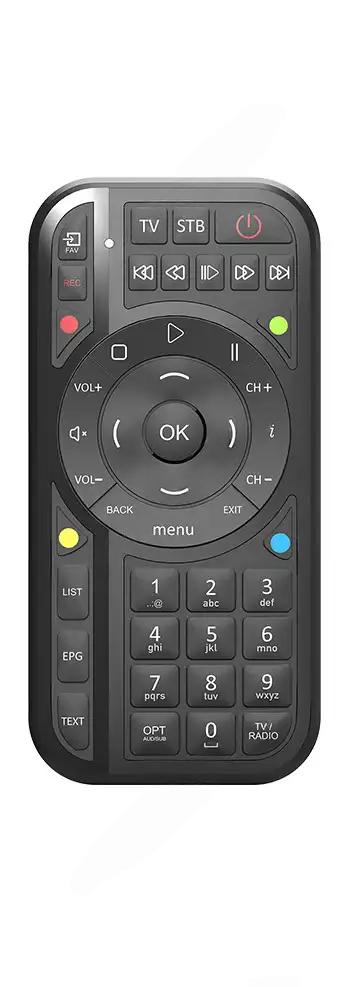 UHD4000 OPENTEL afstandsbediening